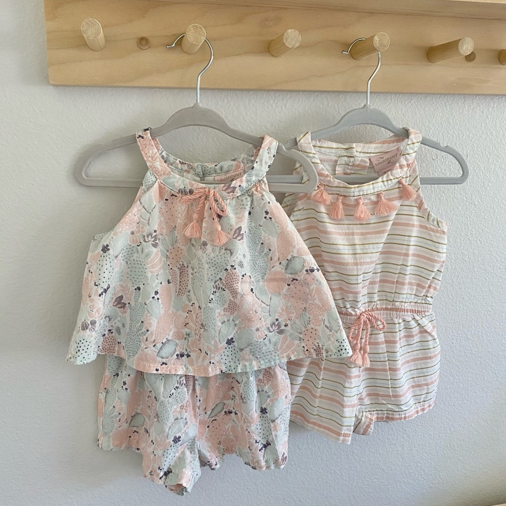 Pastel Boho Rompers - Picture 3 of 11